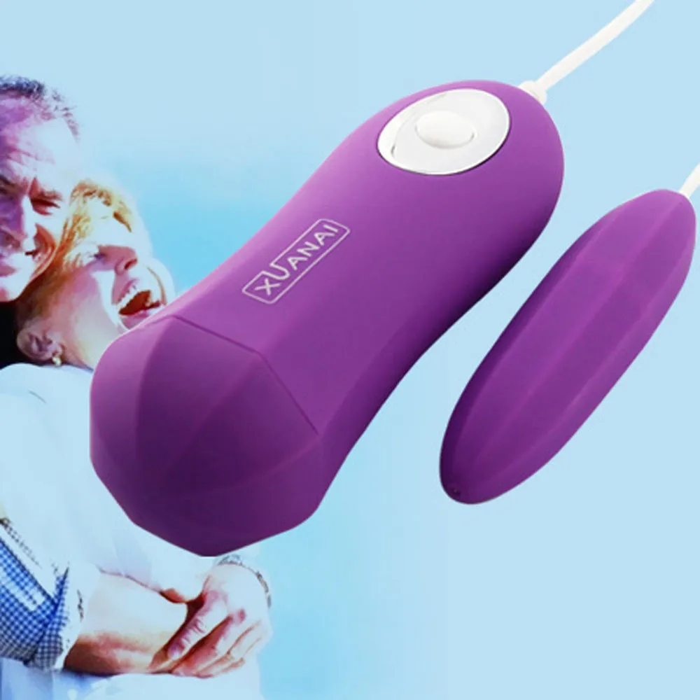 Водонепроницаемый массажер для стимуляции точки G Вибратор яиц глубоко