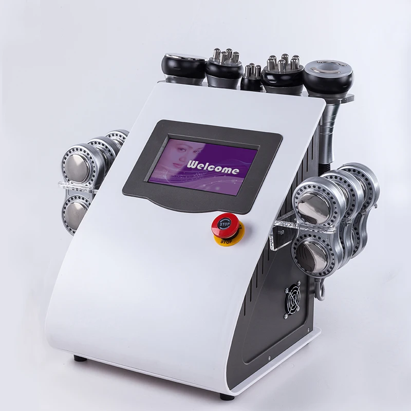 

2019 EMS cavitation Machine 8 pads equipment vacuum tripolar rf machine