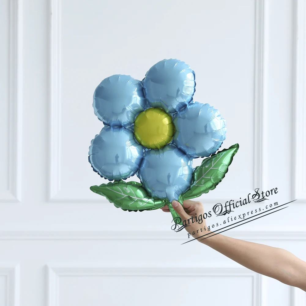 10Pcs Multi Flowers Balloons Foil Globes Pink Gifts For Girls Birthday Party Decoration Wedding Valentines Baby Shower Decor | Дом и сад