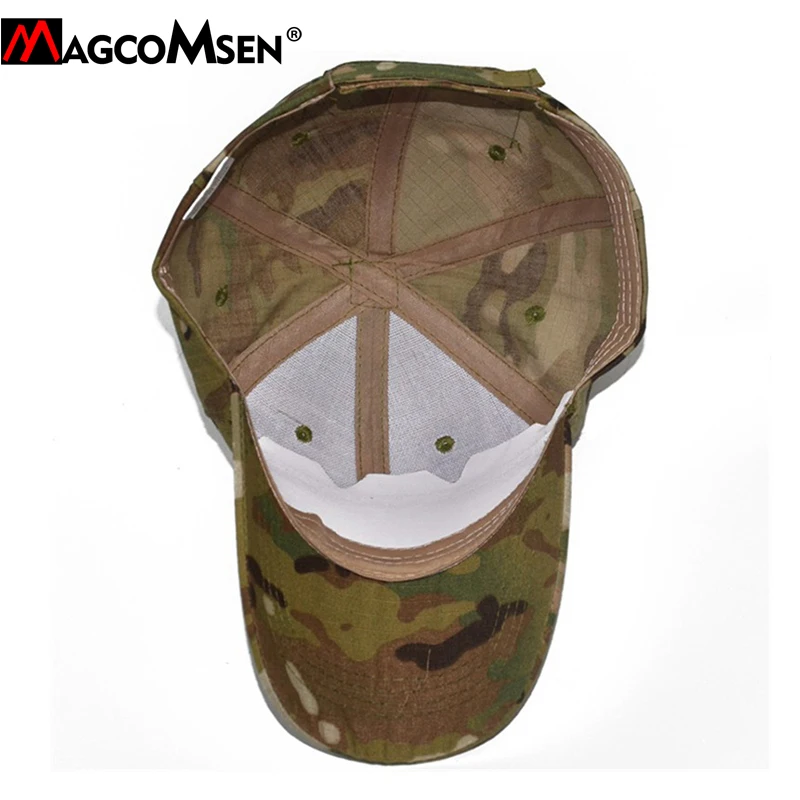 MAGCOMSEN Тактическая Военная Кепка с нашивками в виде флага США камуфляжная