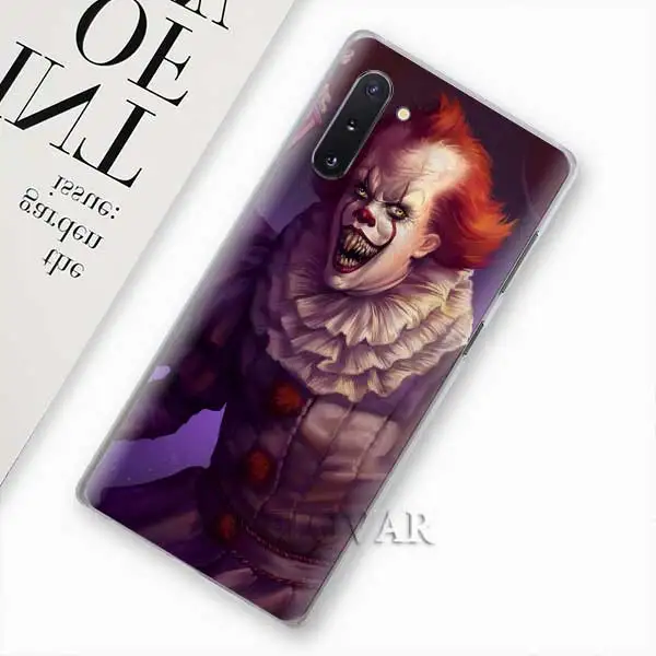 010 Чехлы для телефонов Pennywise The Clown Horror для samsung Galaxy Note 10 S10 Plus 5G S10e A30 A40 A50 A60 A70 M40 жесткий чехол - Цвет: 010