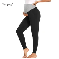 maternity womens casual pants stretchy comfortable lounge pants pregnancy trousers joggers pregnancy over the belly sweatpants