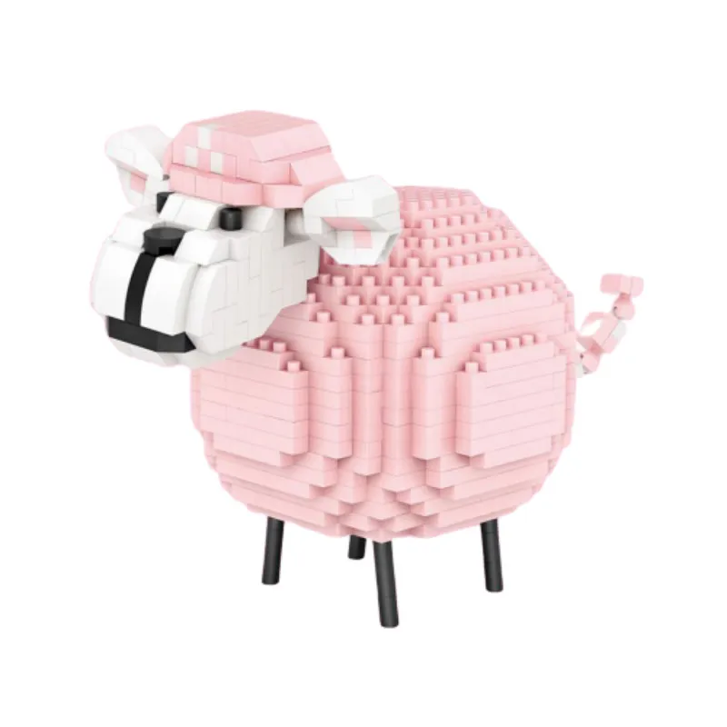 Искусственные фигурки животных овец аниме обучающие игрушки для детей модель