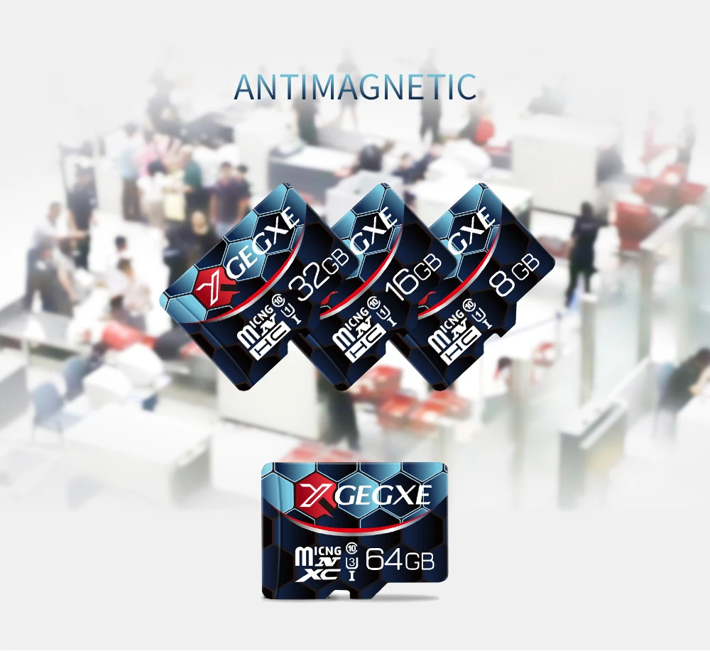 XGEGXE 64 Гб карта памяти 8 ГБ 16 ГБ 32 ГБ 128 Гб Micro SD C10 TF карта флэш-накопитель для смартфонов
