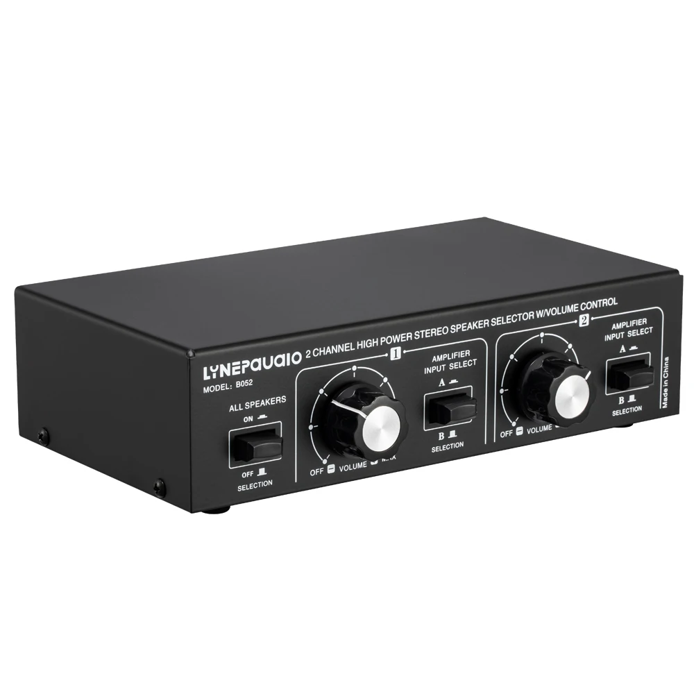 2 в выхода усилителя мощности переключатель динамика с регулировкой громкости