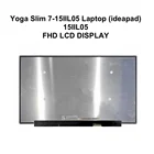 Тонкая светодиодная матрица с ЖК-экраном 15,6 дюйма для LG LP156WFE-SPB1 для Lenovo IdeaPad Slim 7 15IIL05 Ultrabooks Yoga Slim 7 series 5D10W69927