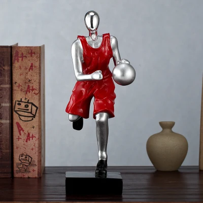 

Basketball figures sports furnishings living room wine cabinet decoration study bookshelf creative modern simple wine TV modern