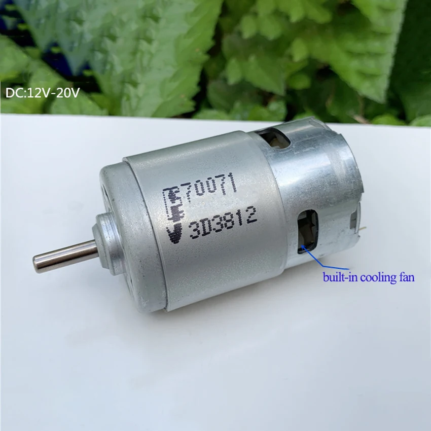 775 двигатель постоянного тока 12V 20V 14000 об/мин 21500 24000 высокая скорость большой