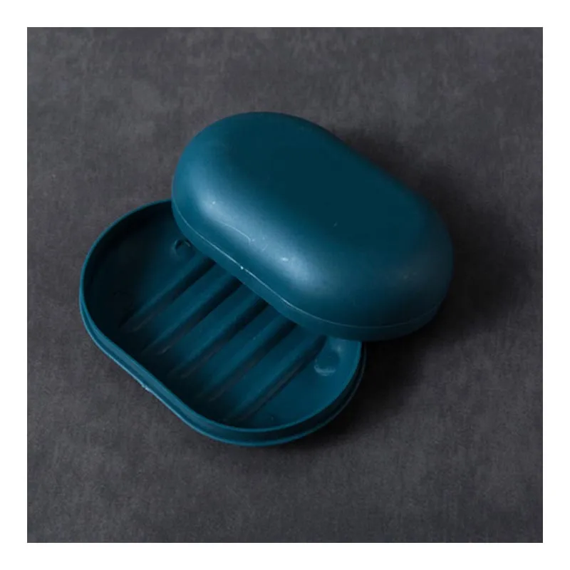 

1PC Travel Soap Dish Plastic Bathroom Toilet Shower Soap Box Housekeeping Container Organizers Gadgets Tray Holder