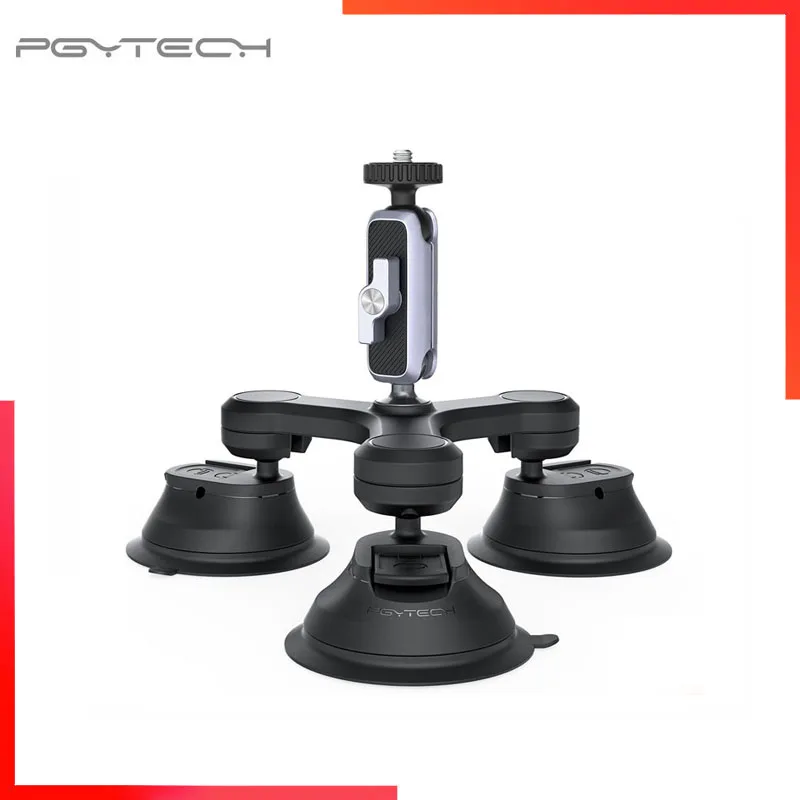 

Автомобильный держатель на присоске PGYTECH DJI Action 2/Insta360 One X/X2 Yi 4K/Sony