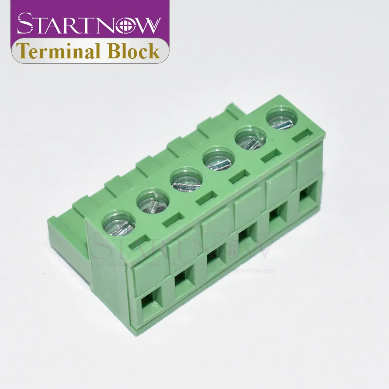 Клеммная колодка с 2/3/6 контактами прямоугольный зеленый клеммный разъем