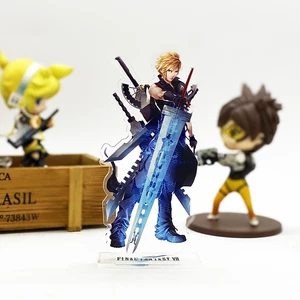 F Fantasy FF7 VII 7 Cloud Strife HM фигурка на акриловой подставке модель держателя пластины торта topper game Japanese