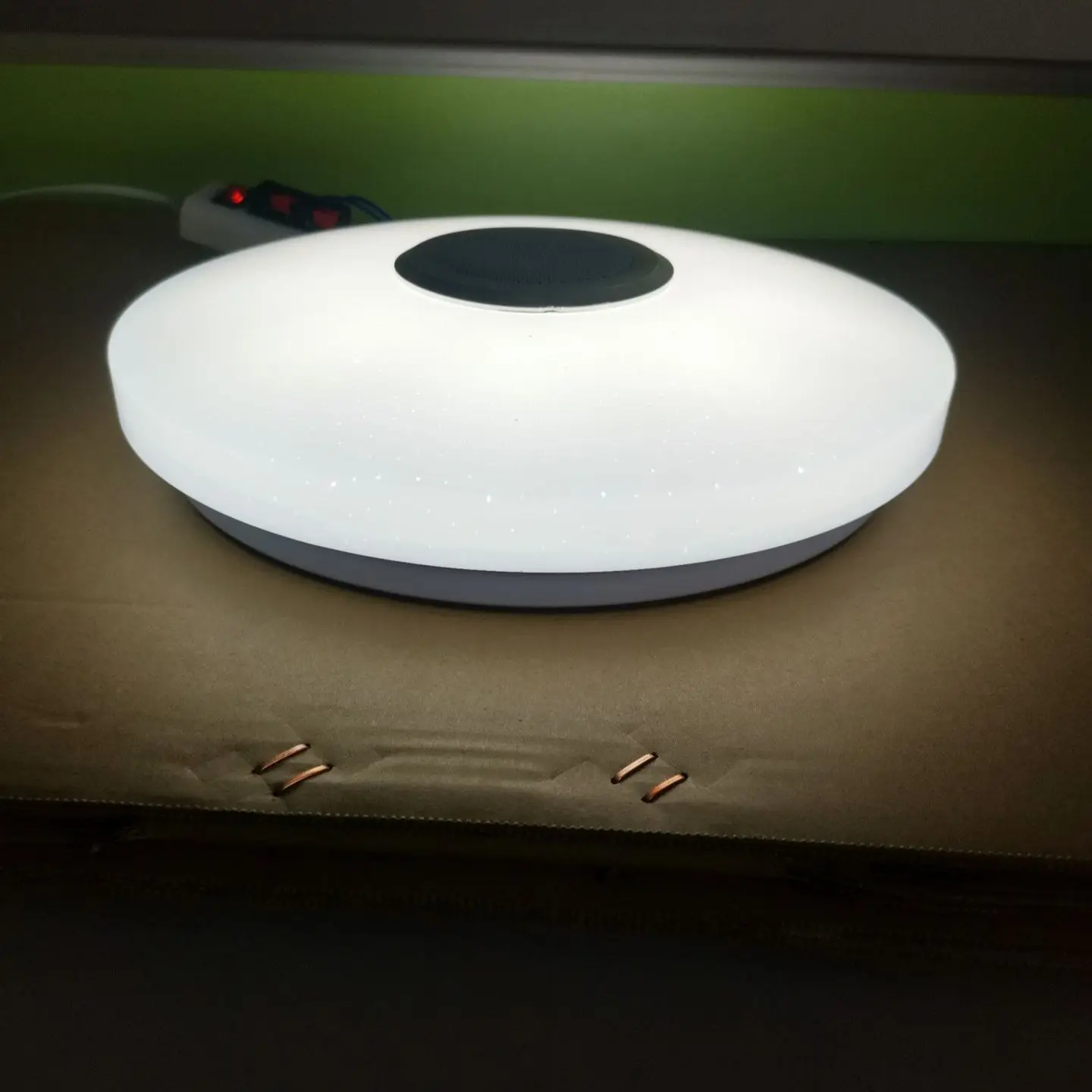 Bluetooth музыкальный потолочный светильник с дистанционным управлением через
