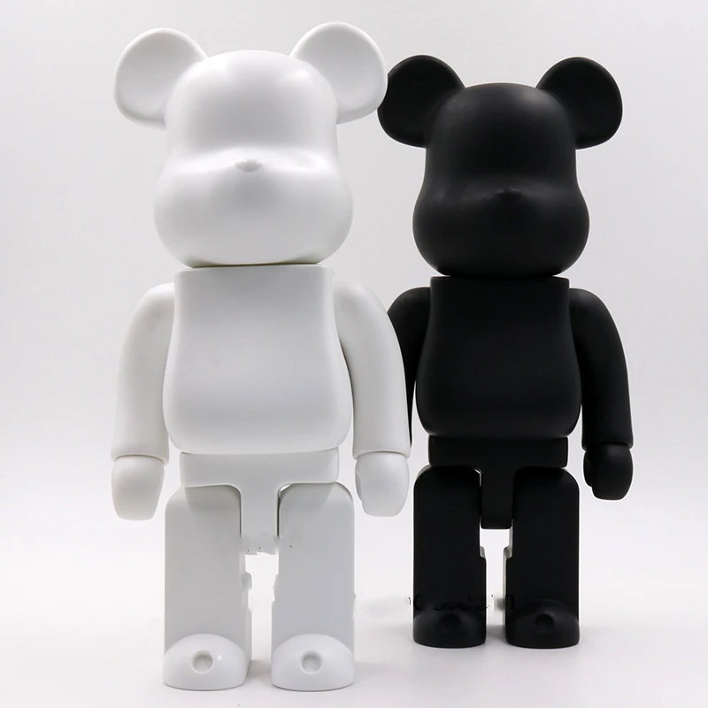 

FREE 11inch 28cm 400% Be@rbrick DIY Fashion Toy 21 kinds of teddy bears PVC Action Figure Collectible Model Toy christmas gifts