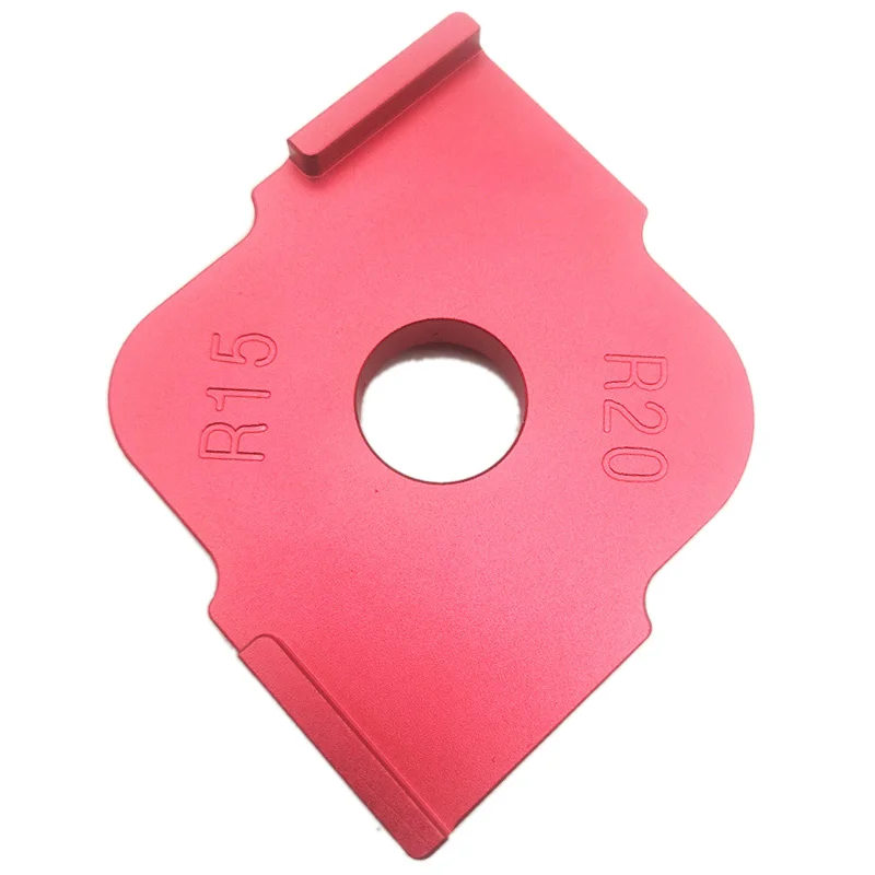 Деревообработка обрезки радиус джиг маршрутизатор шаблоны алюминиевый сплав