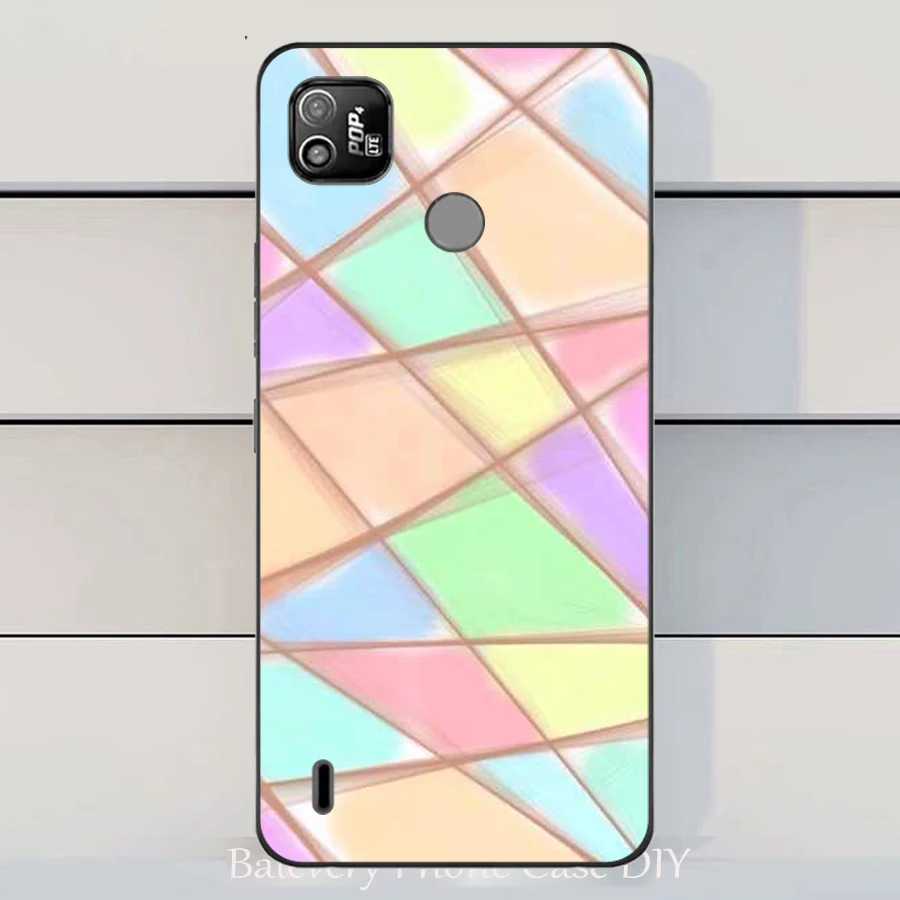 Силиконовый чехол для Tecno Pop 4 Pro