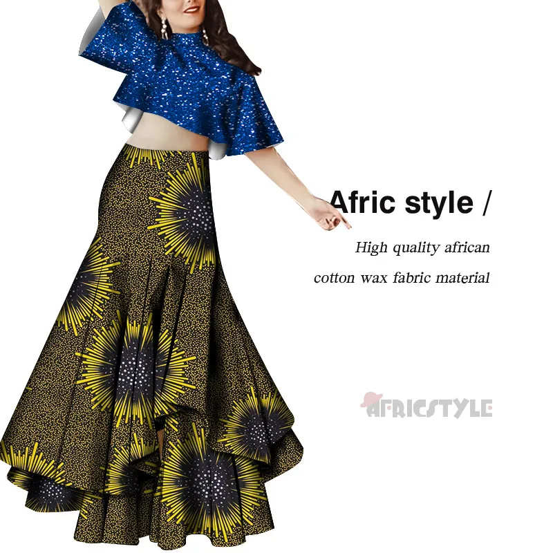 Новые африканские базиновые Роскошные платья Дашики с оборками вечерние из 2