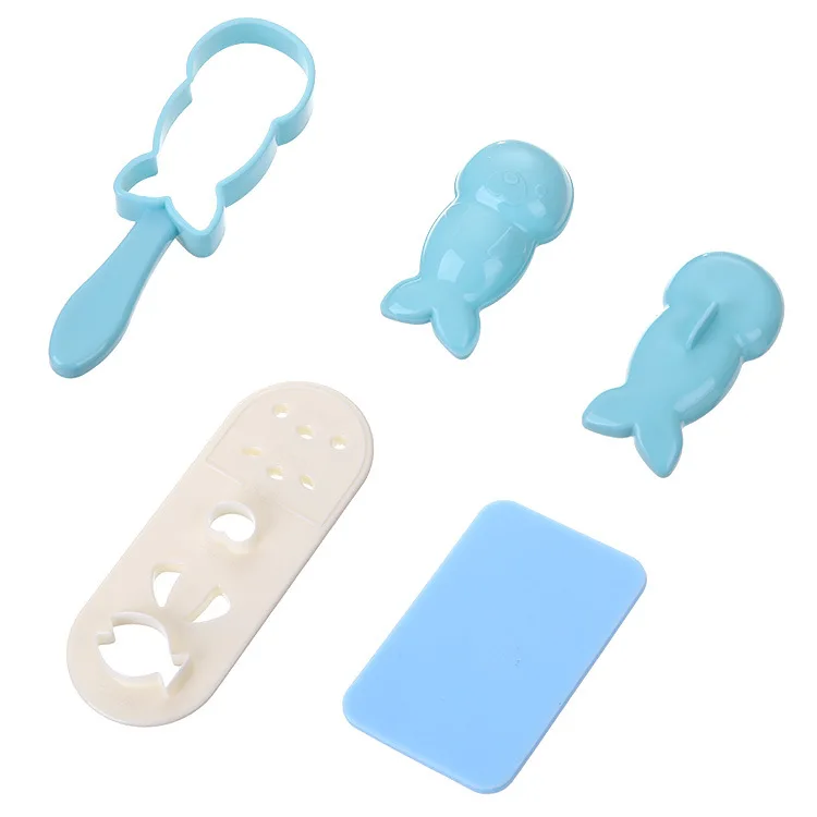 

Cute Cartoon Sushi Nori Rice Mold Decor Cutter Bento Maker Sandwich DIY Tool Kitchen Accessorie home baking Nori sushi tool