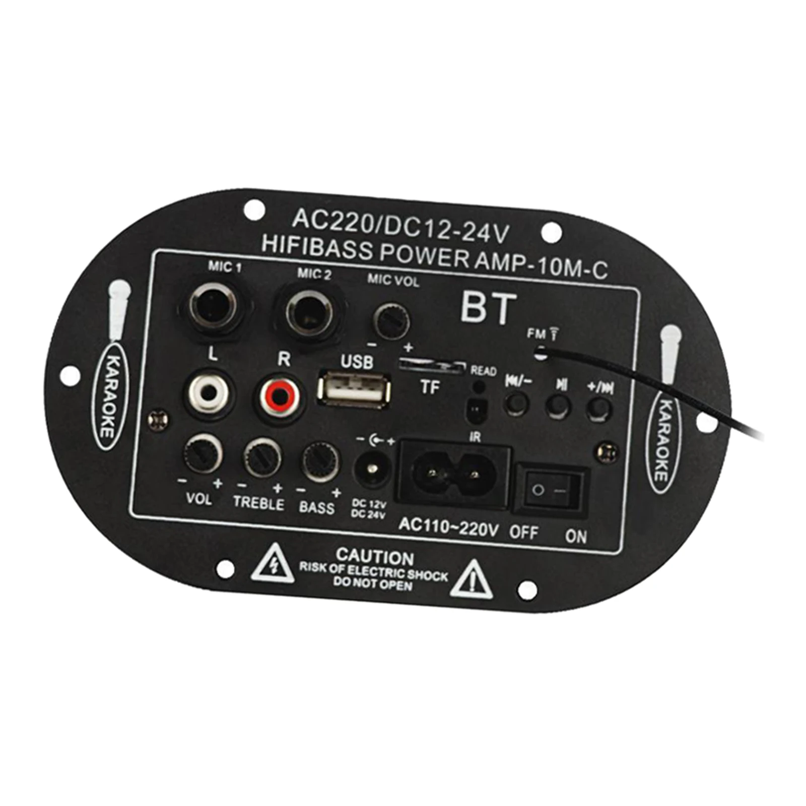 Home Digital 8" / 10" Bluetooth Amplifier Board USB FM TF Player w/ Remote | Электроника