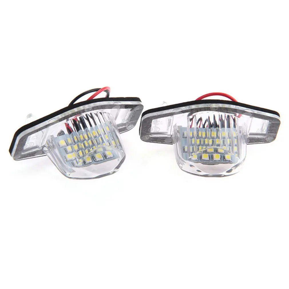 2pcsset license plate light lamp housing parking light car modification replacement part for honda crv jazz fr v free global shipping