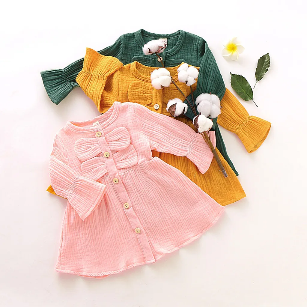 Платье для девочек vestidos, Детские платья для девочек, vestido infantil, рождественское платье на Хэллоуин vestido menina, однотонное платье с длинными рукавами, Z4