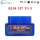 Автомобильный диагностический сканер ELM327 v1.5 с Bluetooth, чипом PIC18F25K80, OBD2OBDII