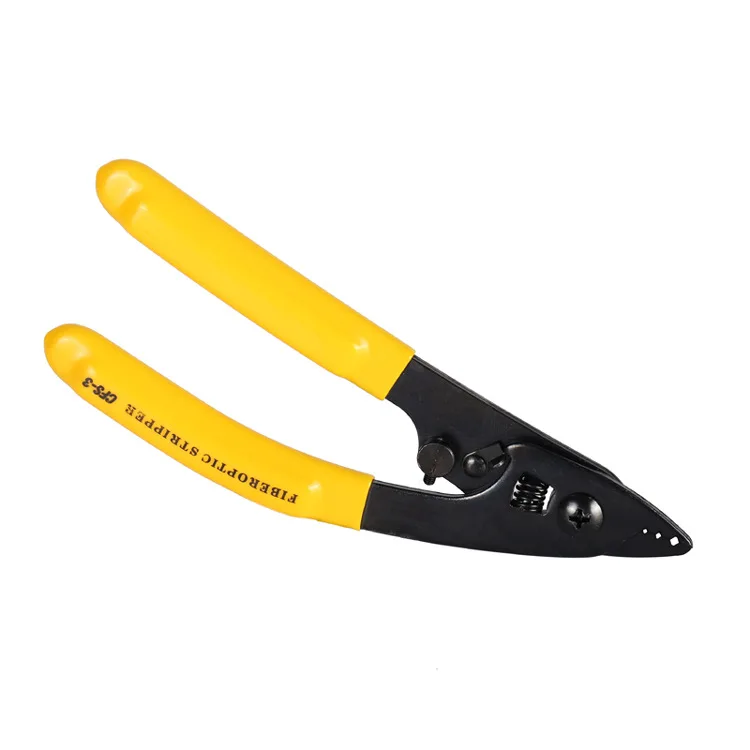 

Practical CFS-3 Three-port Fibre Stripper CFS-3 Fiber Stripping Pliers / Wire Strippers Three Hole Stripper Plier for Miller