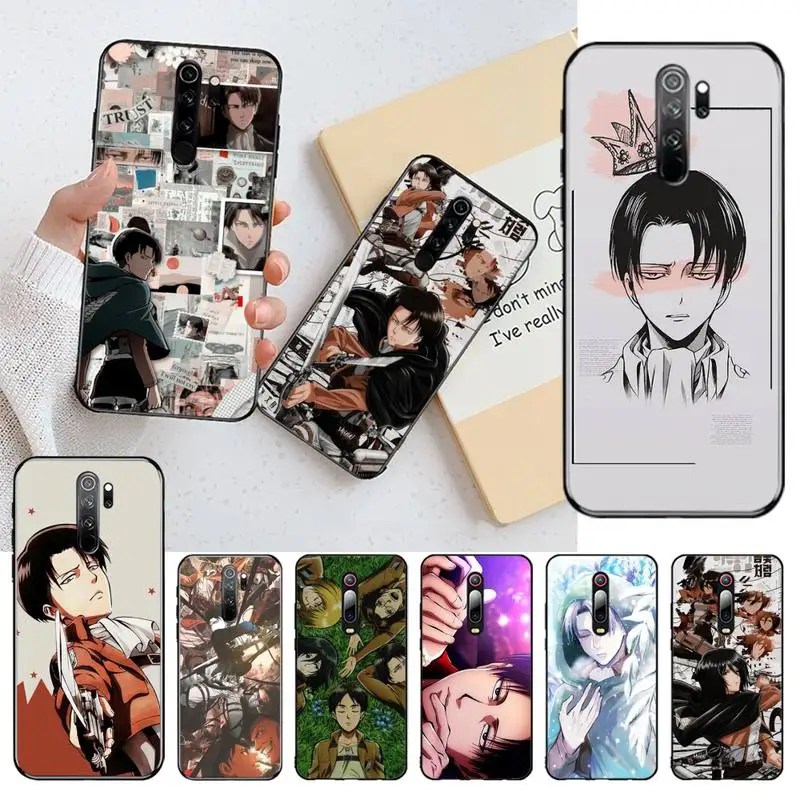 CUTEWANAN Anime Attack On Titan Levi Ackerman чехол для телефона Redmi Note 9 8 8A 8T 7 6 6A 5 5A 4 4X 4A Go Pro | Мобильные