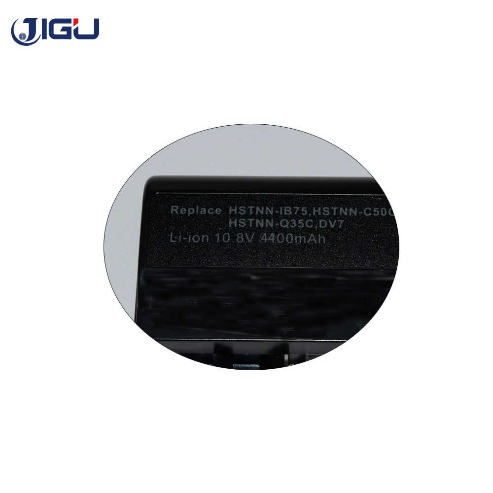 JIGU 5200 мАч HSTNN-IB75 HSTNN-OB75 Батарея для hp павильон DV7 DV8 464059-121 464059-141 HSTNN-DB74 HSTNN-DB75 HSTNN-IB74