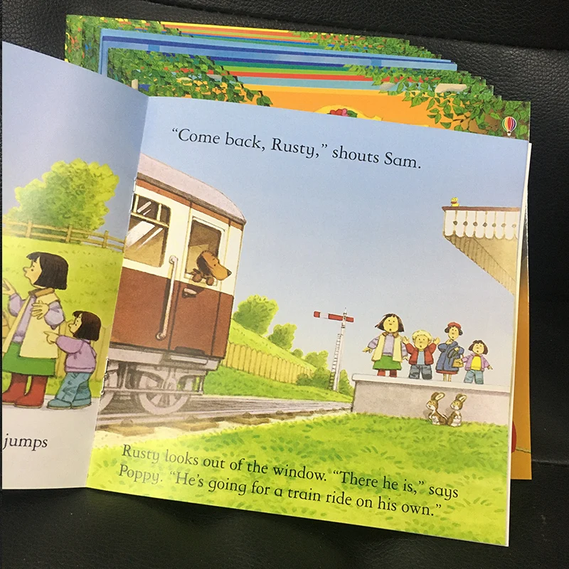 

Random 4 Books English Usborne Books For Children Kids Picture Books Baby Famous Story Farmyard Tales Series Farm Story Book