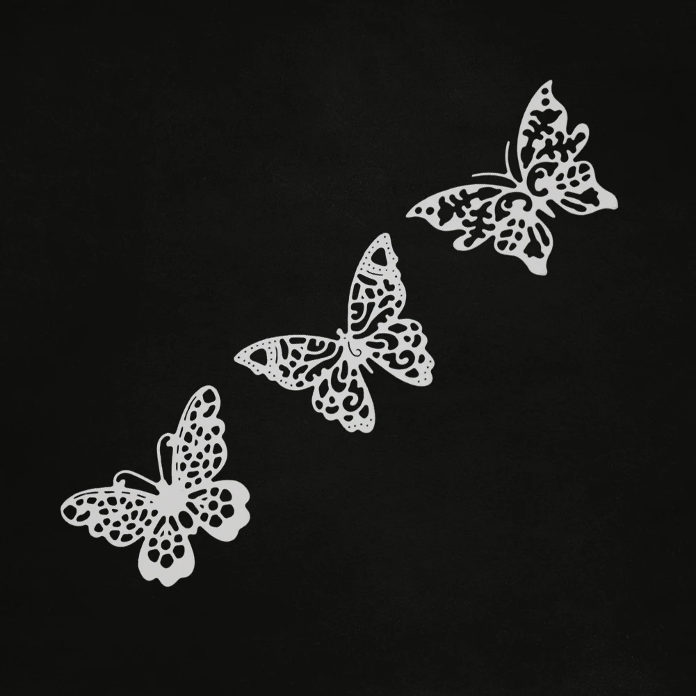 Бабочка металлические режущие штампы Скрапбукинг трафареты с тиснением DIY