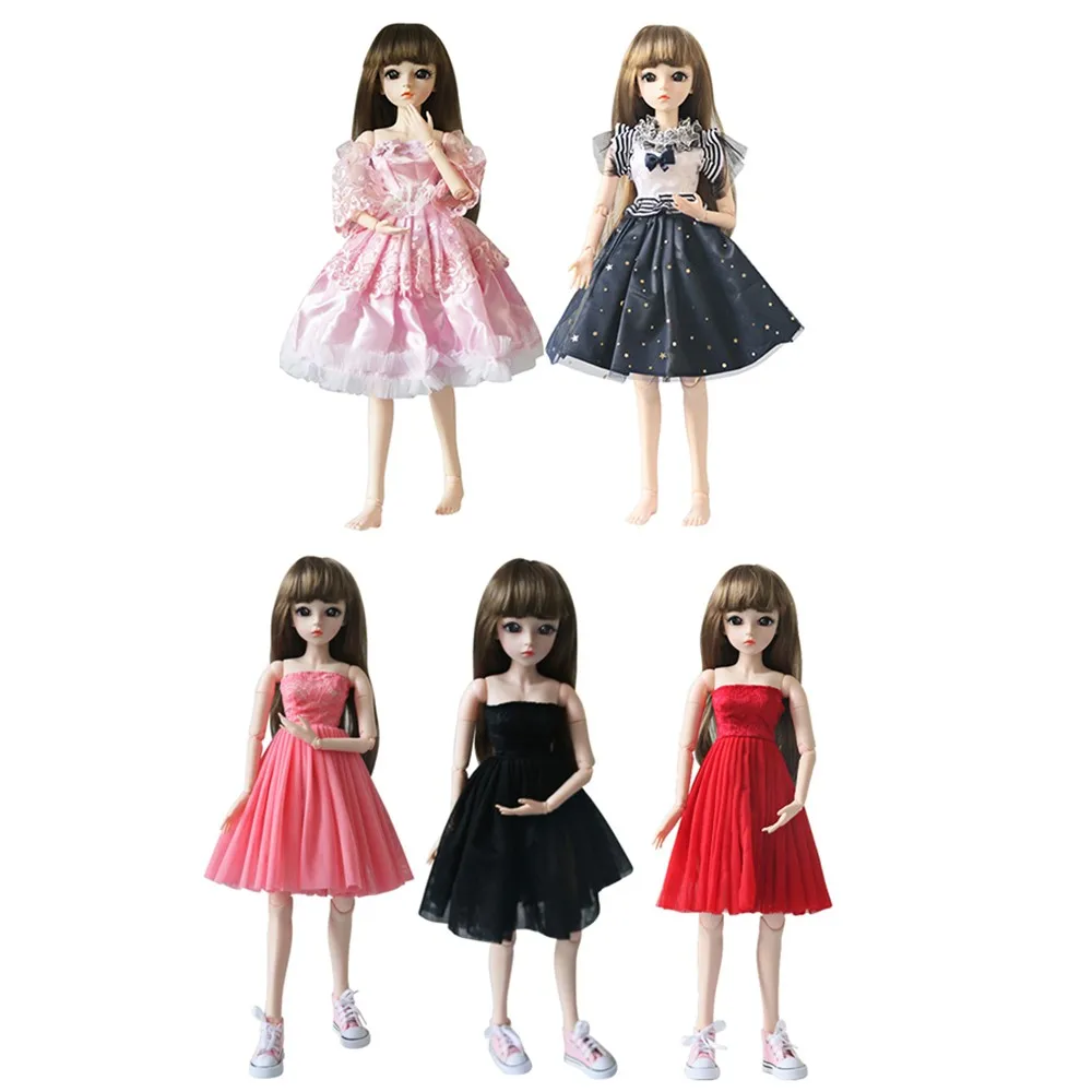 60 см кукольная одежда BJD кукла платье имитация Кукла Наряд Платье милое принцессы