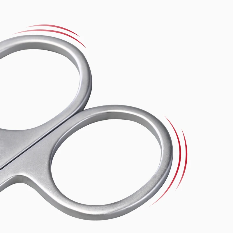 SEMBEM ножницы для макияжа нержавеющая сталь безопасные бровей Круглый наконечник