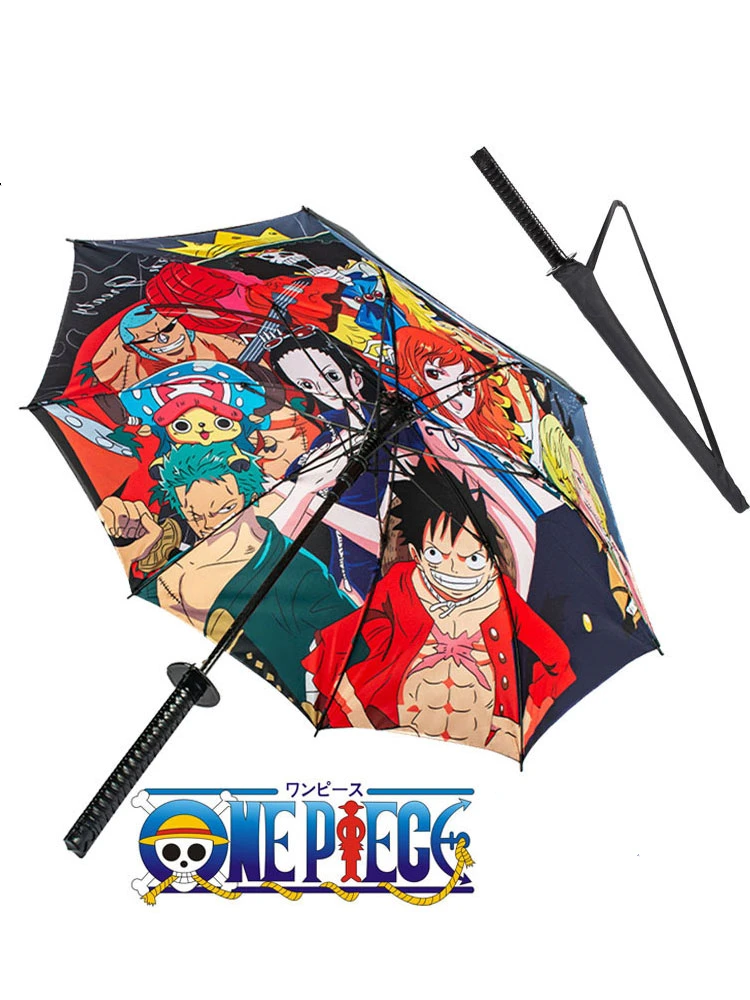 

One Piece Umbrella Anime Umbrella Men's Student Personality Creative Handsome Hilt Japanese Samurai Style