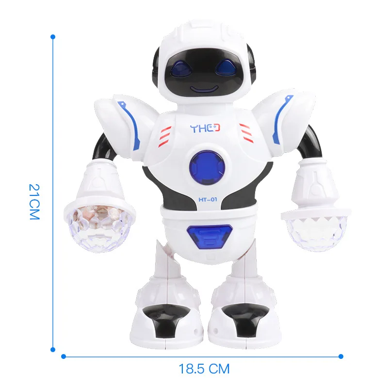 

Dropshipping Dancing Robot Children's Toy On/off Switch Robot Will Sing Dance Action Figure Gesture Sensor Robot Gifts For Boys