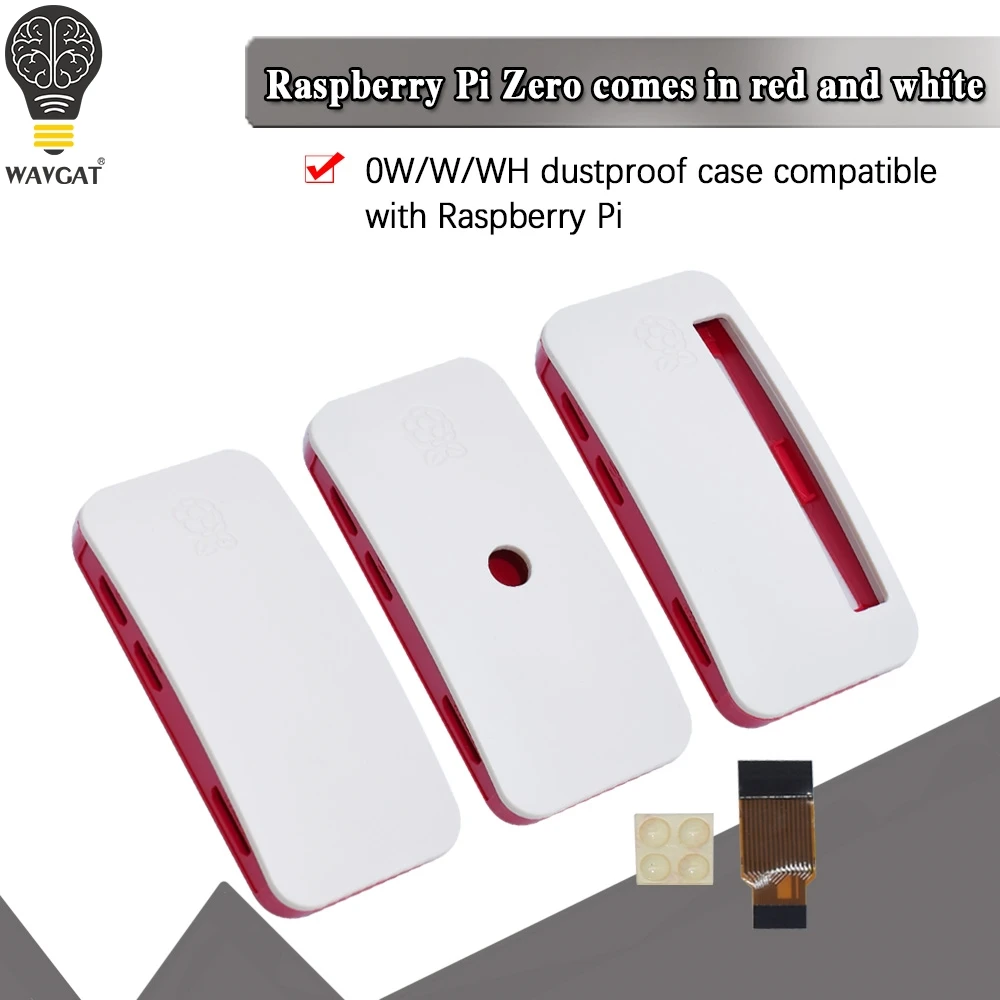 Фото Новый Официальный чехол для Raspberry Pi Zero W, корпус RPI Zero Box, корпус, корпус, чехол s, совместим с Raspberry Pi Zero V 1,3 Pi0 №1