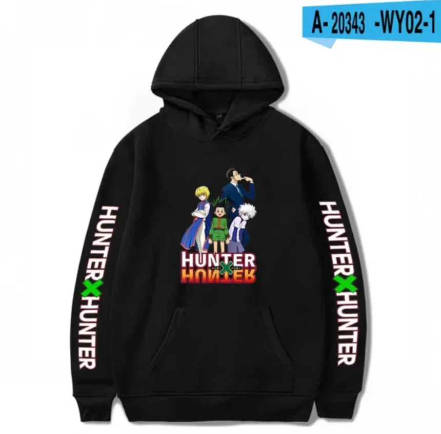 

Hunter x Hunter Sweatshirt Hisoka Hoodie Men Women Harajuku Anime Hoodies Hisoka Clothing boys girls Casual Printed Pullovers