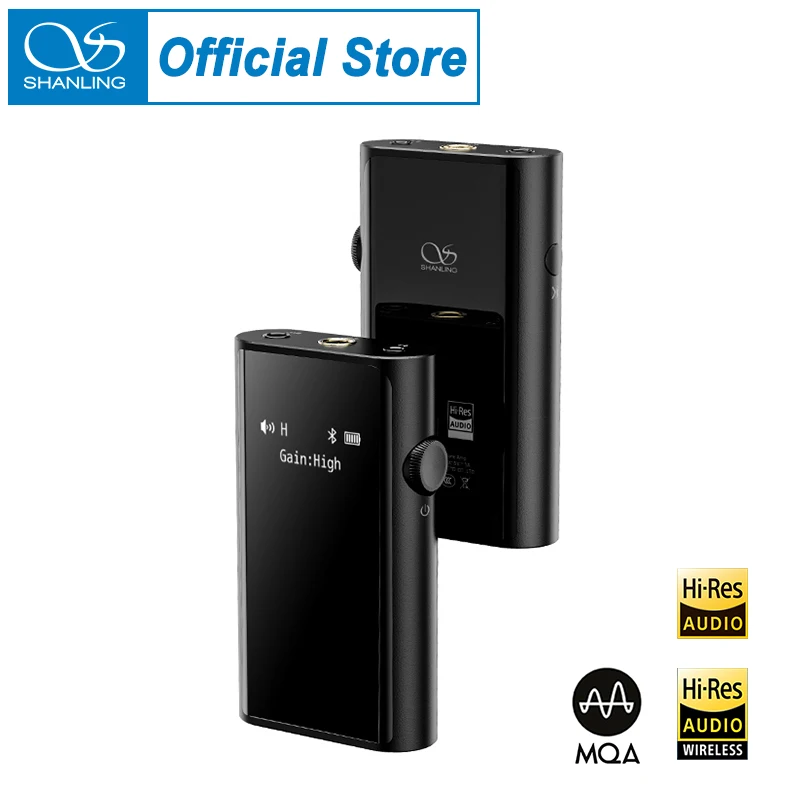 Усилитель для наушников Shanling UP5 MQA Bluetooth USB ЦАП двойной чип ES9219C с TYPE C на 2 5/3 5/4 4 мм