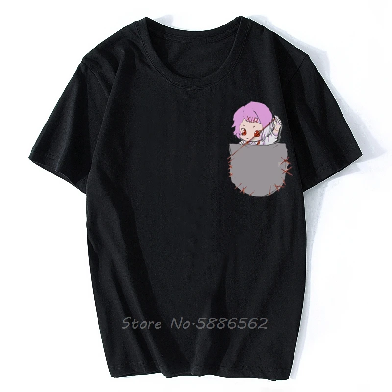 

Tokyo Ghoul Stitch In Pocket Funny T Shirt Homme JOLLYPEACH BRAND New White Casual Short Sleeve Tshirt Men No Glue Print