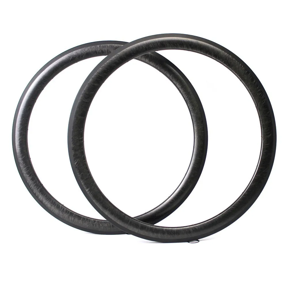 

Marble Surface 47mm Carbon Rim Basalt brake surface 27mm Wider Aero rims Tubeless Ready No Painting For 700c Road Bike