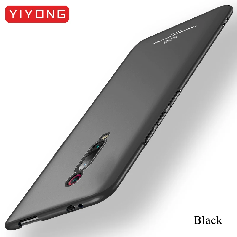 Simple black Mi 9T Pro Чехол YIYONG тонкий матовый чехол для Xiao mi Red mi K20 Pro Чехол Xio mi 9t Жесткий PC матовый чехол для Xiaomi mi 9T Pro чехол s - Цвет: Simple black