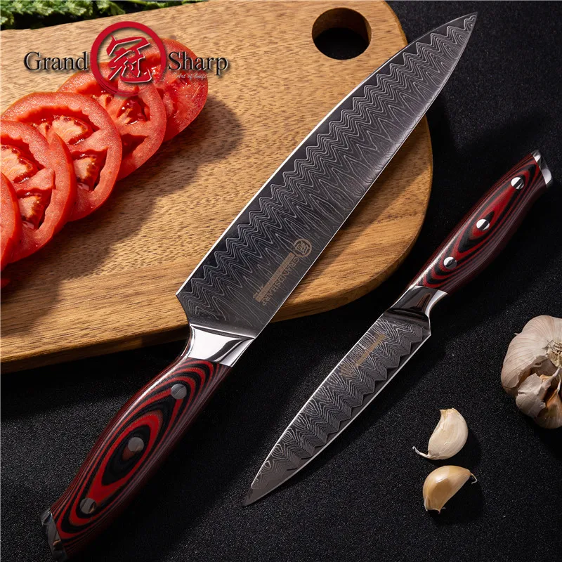 Набор ножей для шеф повара из 2 предметов японские кухонные ножи