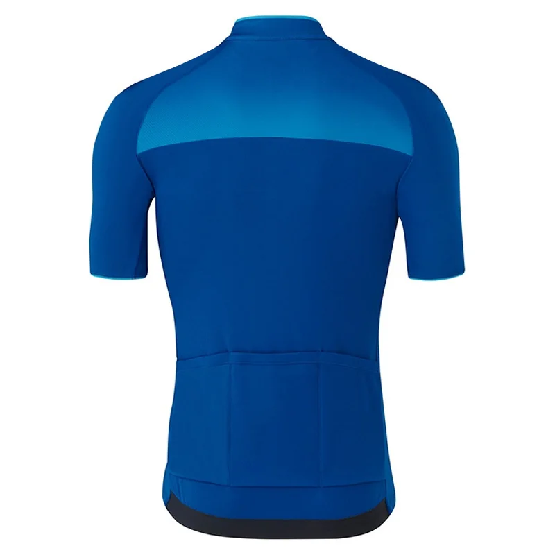 Велосипедная Джерси велосипедная короткая MTB рубашка одежда синяя куртка с