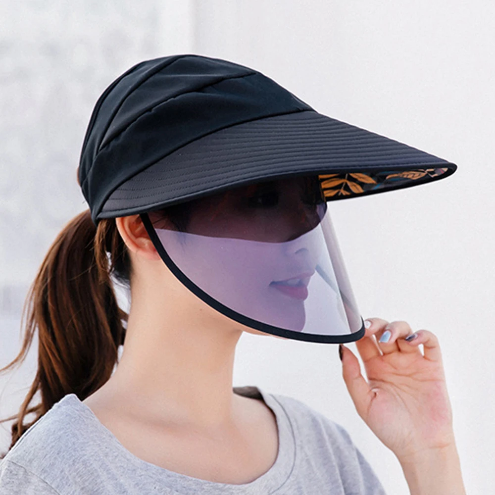 Кепка унисекс для женщин и мужчин Солнцезащитная уличная двухслойная шляпа