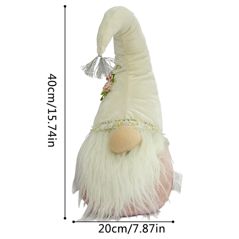 

Easter Bunny Gnome Handmade Rabbit Plush Toys Doll Ornaments Holiday Home Party Decoration Kids Eas