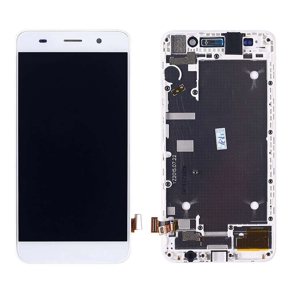С рамкой ЖК-дисплей для HUAWEI Y6 ЖК-дисплей Дисплей планшета Сенсорный экран в сборе с рамкой Honor 4A SCL-L01 SCL-L21 SCL-L04
