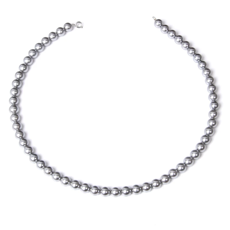 Многоцветный натуральный жемчуг ожерелье пресноводный морской ракушки