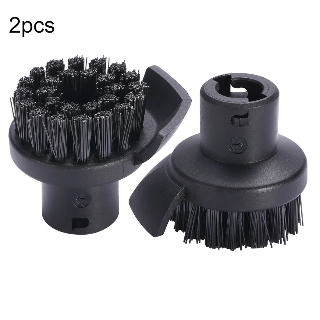 2X пароочиститель щетка круглая с скребок насадка для Karcher SC1/SC2/SC3/SC4 пылесос