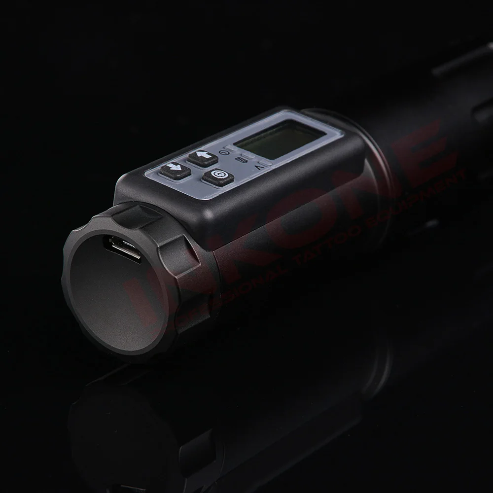 Аккумуляторная ручка вращающийся картридж тату машина с светодиодный