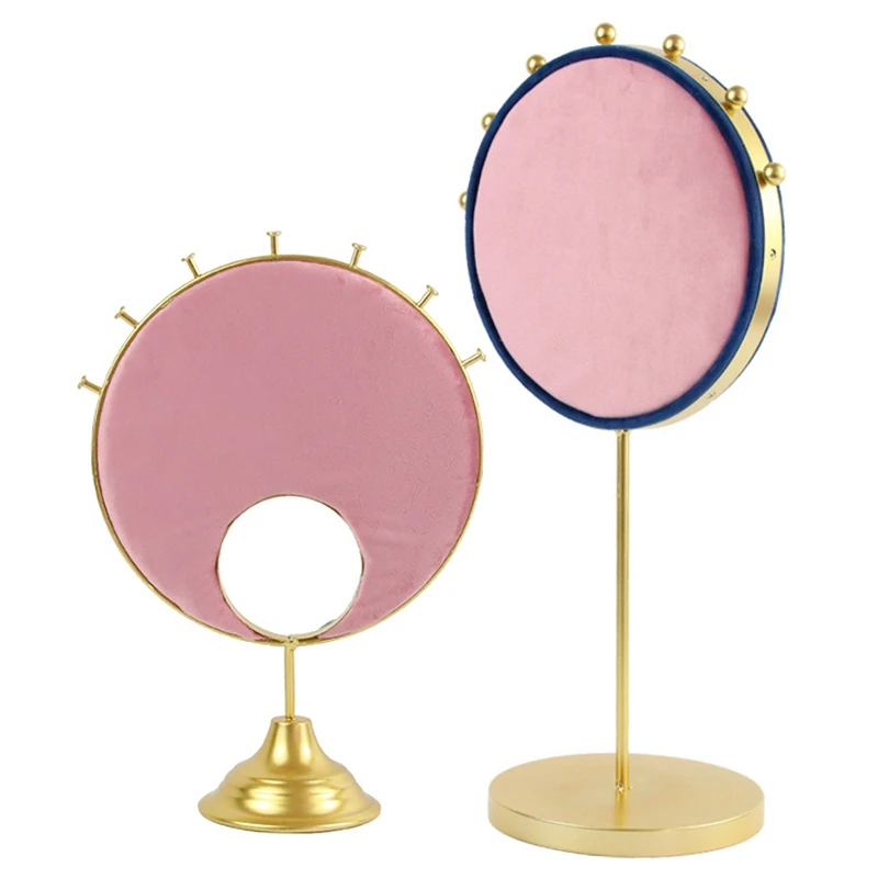 

Velvet Double Sides Earrings Pendant Bracelets Display Holder Necklace Display Stand Jewelry Display Rack